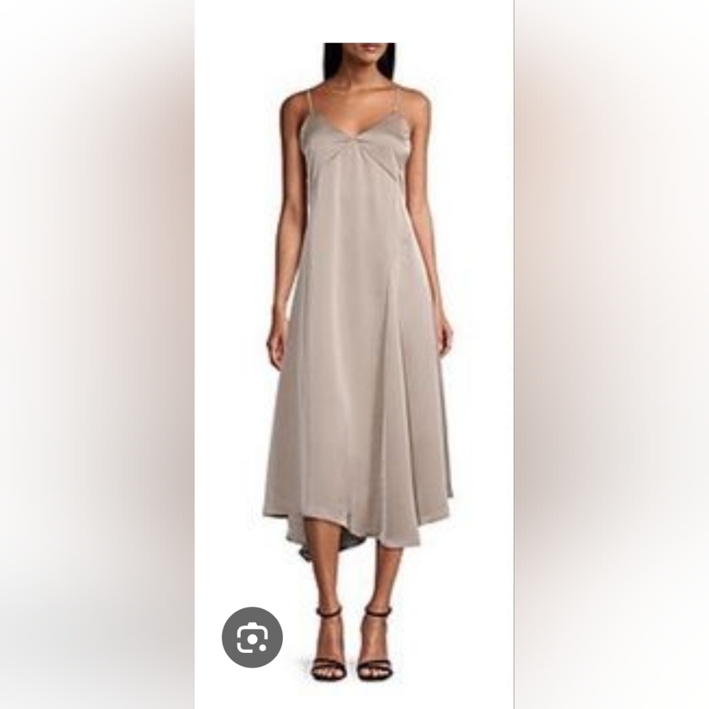 Worthington Taupe Midi Dress